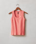 Women's Rib Tank - Spiced Coral